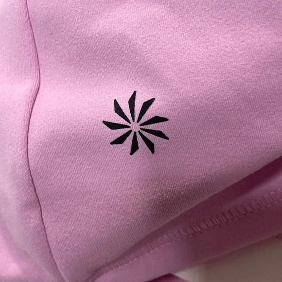 Athleta Elation Strappy Crop Quartz Pink Sports Bra Tank Top D-DD - Picture 5 of 9